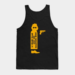 Pierre Richard Illustration- Typo & Gun Tank Top